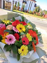 Букет цветов из:  Герберы #REPLACE_PRED# Похвистнево